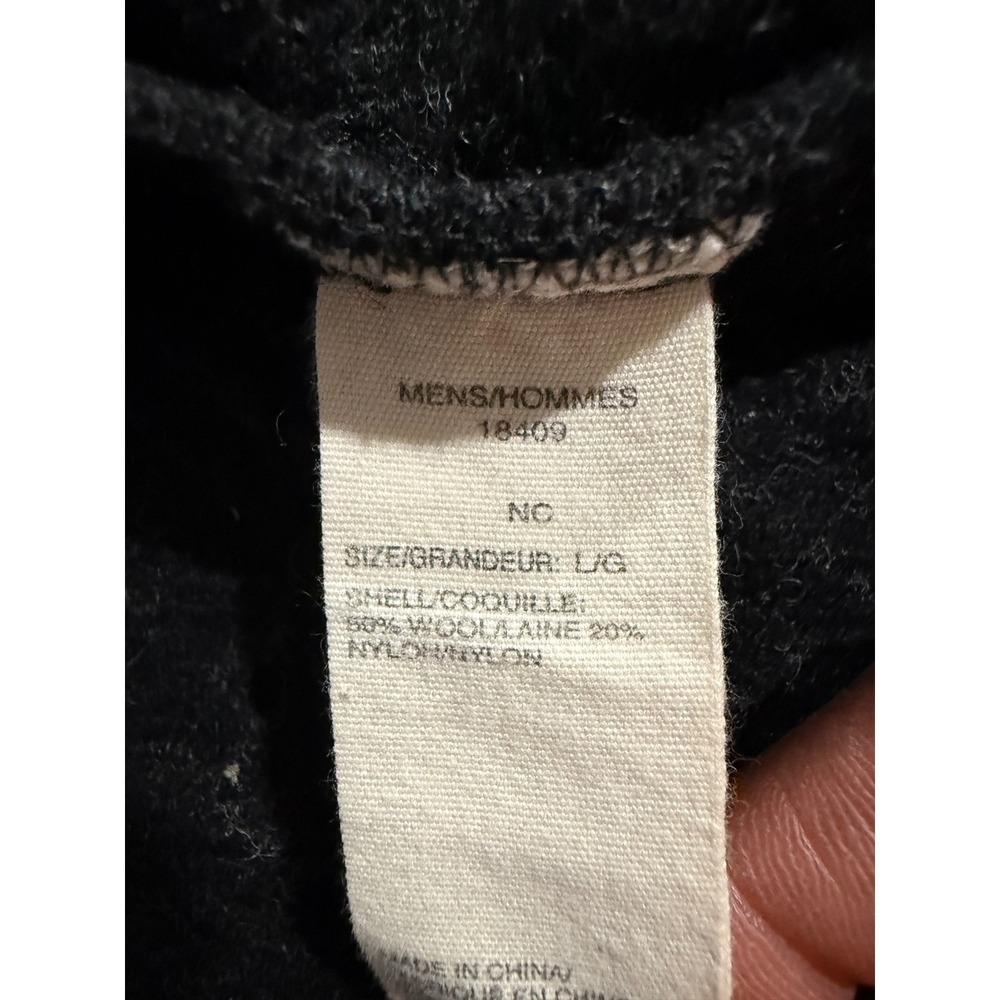 Woolrich Mens Wool Blend Pinstripe Snap‎ Front Cinch Back Vest Grey L 18409 - Picture 7 of 10